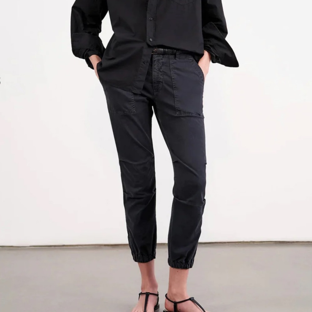 Nili Lotan Cropped Military Pant